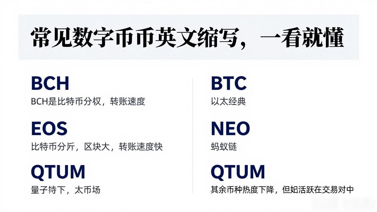 主流数字货币介绍_各个数字货币英文缩写_数字货币英文缩写