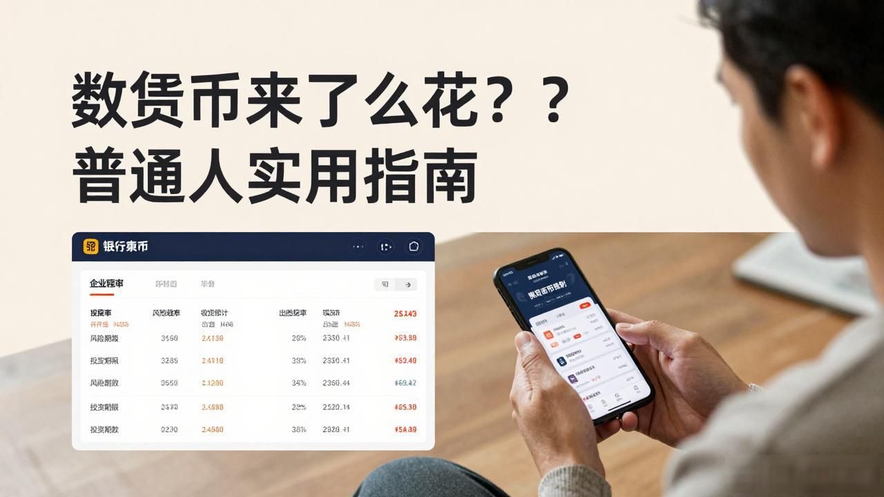数字人民币使用场景_数字人民币投资理财_数字货币来了怎么花