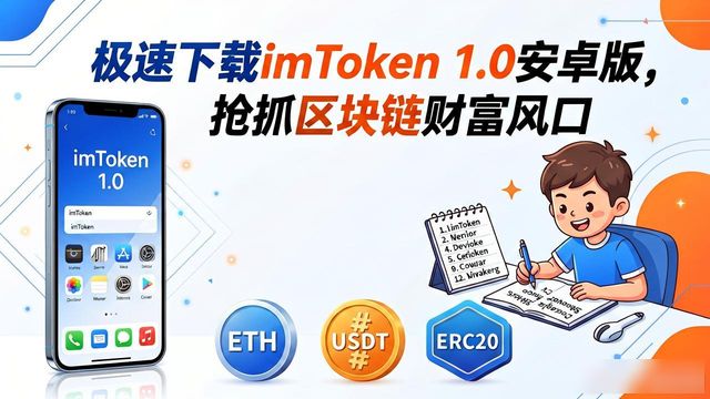 imToken安卓版功能介绍_imToken钱包使用指南_8. 极速下载imToken 1.0安卓版，解锁区块链财富新机遇