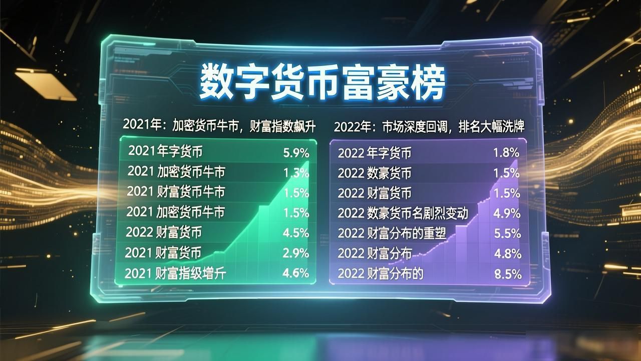 数字货币和财富榜_数字货币财富榜_加密货币头部玩家财富增长