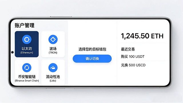 imToken 钱包下载 APP 可以多账号管理吗？_imToken钱包如何管理多个账号_imToken钱包多账号切换操作