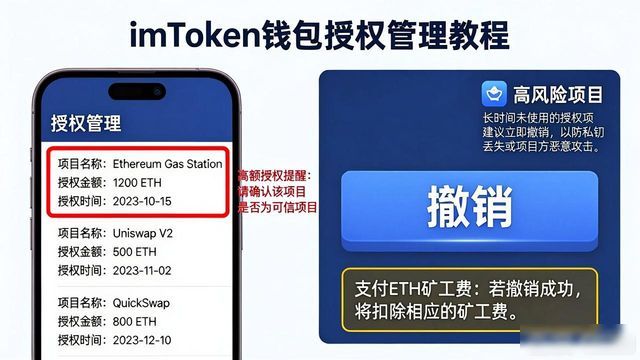 imToken授权管理_imToken 钱包授权查看教程|权限管理_清理无用授权
